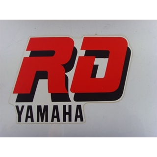 Pegatina deposito Yamaha RD - Imagen 1